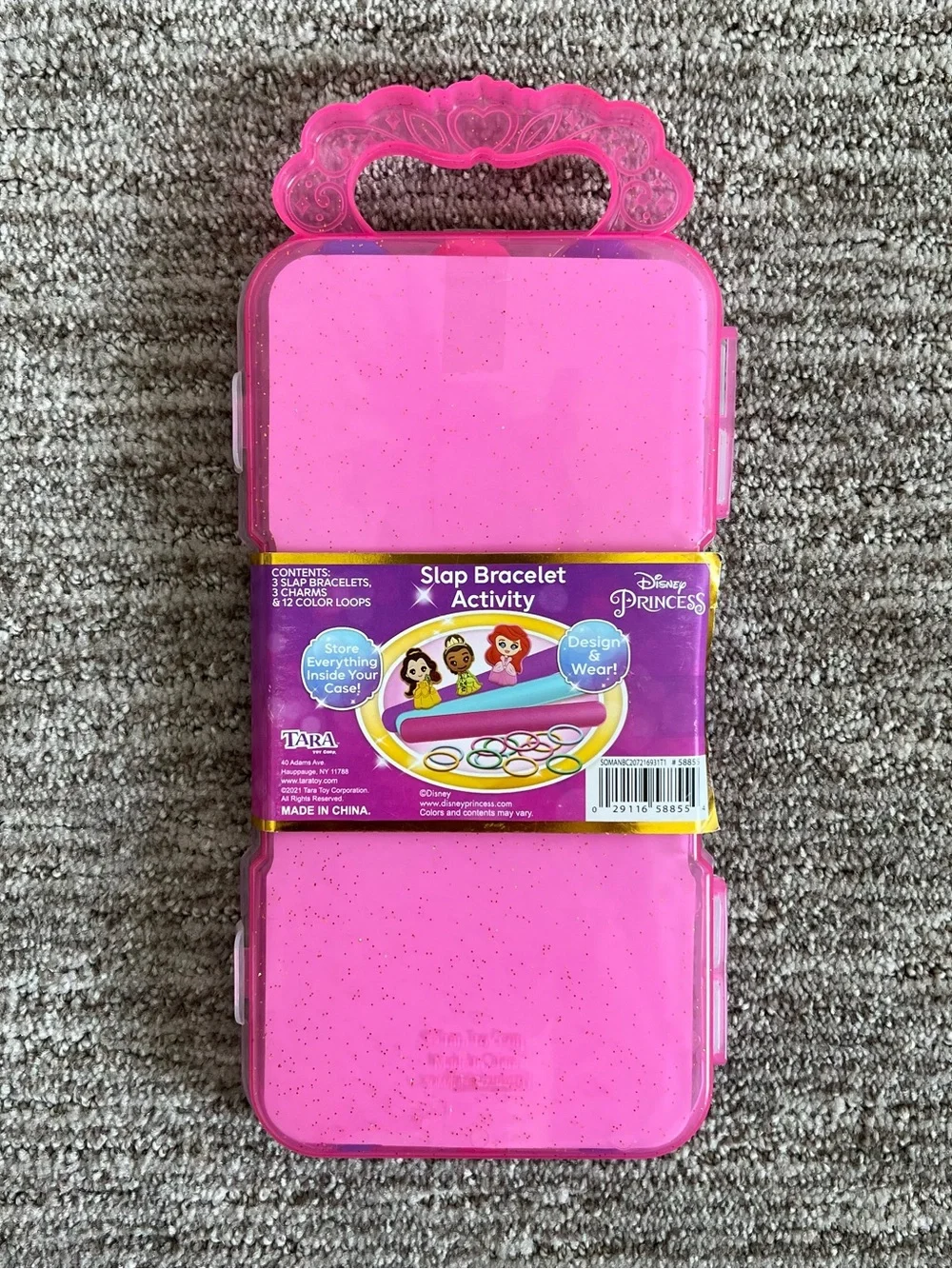 NWT Disney Princess Slap Bracelet Activity Set